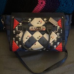 Coach Americana patchwork swing bag